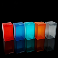 Boîtes cadeaux personnalisables en plastique PET/PVC/PP transparentes et colorées avec gaufrage, écologiques, disponibles en OEM/ODM, emballage Guangdong