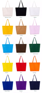 Sac fourre-tout en toile de coton surdimensionné très vendu, logo personnalisé, sac de shopping avec une capacité extra-large - Product Image 6