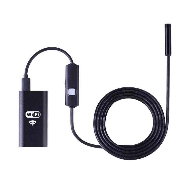 720P WiFi Endoscope Camera Portable Snake Mini USB Car Inspection Borescope for Iphone & Android Smartphone