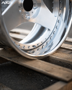 ล้อฟอร์จ NJQS Custom ขนาด 16 <span class=keywords><strong>17</strong></span> 18 19 20 นิ้ว แบบ 2 ชิ้น 3 ก้าน สำหรับรถยนต์ 5X112 5X108 5X114.3 5X120 ขอบลึก ขัดเงา - Product Image 5