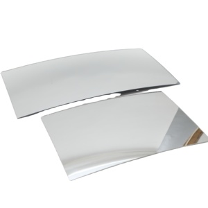Nouveau rétroviseur latéral convexe chromé de rechange pour camions - Ajustement universel - Garantie 1 an - Product Image 1