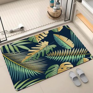 Toptan ucuz makine yapımı Diatom çamur halı çiçek paspas ve banyo paspas banyo için - Product Image 1