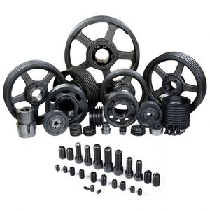 European Standard SPA SPB SPC SPZ Cast Iron Conveyor Multi-Groove V-Belt <b>Pulley</b> <b>Wheel</b> OEM Customizable - Product Image 2