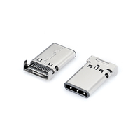 Fabricante profesional de USB 3,1 tipo C 16P hombre Vertical conector SMT