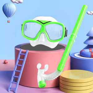 Masque de plongée pour enfants en silicone durable avec tube respiratoire pour enfants - Product Image 3