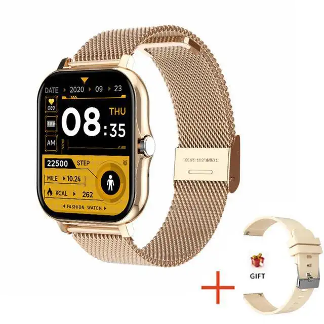 2023 Y13 स्मार्ट घड़ी के लिए पुरुष महिलाओं को उपहार Oled टच स्क्रीन स्टेनलेस स्टील घड़ियों ब्लू टूथ कॉल डिजिटल Smartwatch घड़ी