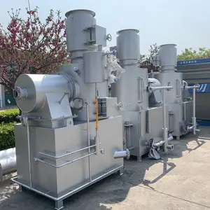 Hospital medical waste Incinerator equipment with wet scrubber removal dust