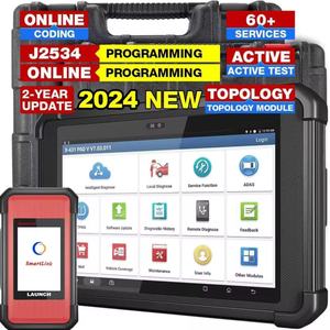 Herramienta de Programación Launch X431 PAD V Elite J2534, Codificación ECU en Línea, Mapa de Topología, Escáner de Control Bidireccional - Product Image 2