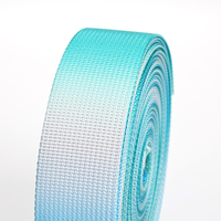 Nouveauté 2025 : Sangles en sergé imprimé 100 % polyester, couleur unie, échantillons disponibles, qualité supérieure