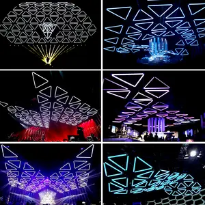 Led Event Light 150W DMX LED Kinetic Tube For Event Decoration Projecting Lights Aluminum And Iron Body Matrix Light