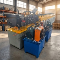 Ligne de formage à rouleaux haute capacité pour la production et la fabrication efficaces de lames de porte de garage en acier inoxydable