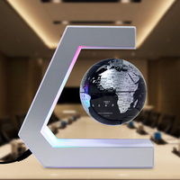 Carte du monde de Globe flottant rotatif à lévitation magnétique de haute qualité pour l'école d'enfants de bureau de Noël