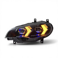 Pour X6 E71 Phares LED 12V 2008-2014 Nouveaux 70W 4000 Lm 3000K Pièces automobiles de rétrofit et d'amélioration
