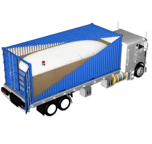 25000 Liter Aangepaste Frituurolie Flexitank Flexi Tas Voor 20'ft Container
