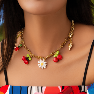 SL2503-20-108 สร้อยข้อมือแฟชั่นแบบโซ่และแบบเชื่อมต่อ - Product Image 3