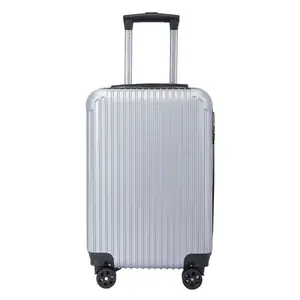 Valise de voyage personnalisée, ensemble de bagages, sac ABS à coque dure, léger, cabine, valise, sac à bagages