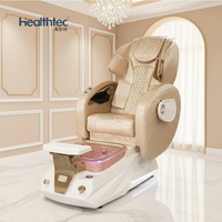 Muebles Eléctricos de Lujo para Salón de Belleza, Sillas de Pedicura, Sofá de Masaje Reclinable con Bañera para Spa de Pies