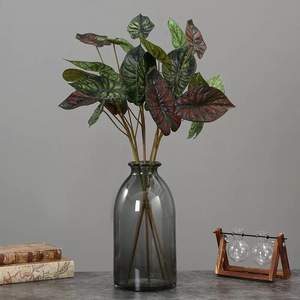 Plantas <span class=keywords><strong>de</strong></span> helecho artificiales realistas hechas <span class=keywords><strong>a</strong></span> mano, arbusto <span class=keywords><strong>de</strong></span> vegetación falsa, follaje <span class=keywords><strong>de</strong></span> plástico para jardín - Product Image 1