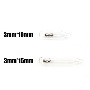 Perline di Vetro Sonore per Esche da Pesca, Fornitura Diretta dalla Fabbrica, 2 Perline, Generatore di Suono per Esche Morbide - Product Image 3