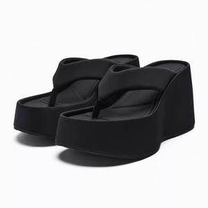 Sandalias de Plataforma con Tacón Ultra Alto y Soporte de Arco, Antideslizantes, con Suela Gruesa, de Alta Calidad, para Mujer, Primavera/Verano 2026 - Product Image 1