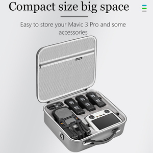 Bolsa de Transporte STARTRC para Dron DJI <span class=keywords><strong>Mavic</strong></span> <span class=keywords><strong>3</strong></span> Pro Fly <span class=keywords><strong>More</strong></span> <span class=keywords><strong>Combo</strong></span>, Funda Protectora para Control Remoto DJI RC, Bolsa de Almacenamiento para Accesorios de Dron DJI - Product Image 4