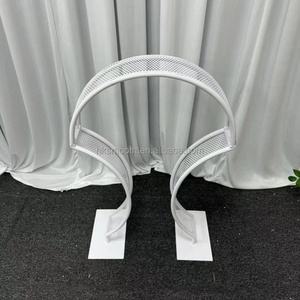 SMOOTH Modern Iron Vintage Gold Flower Stand Wedding Event <b>Party</b> <b>Table</b> Centerpiece Decoration - Product Image 2