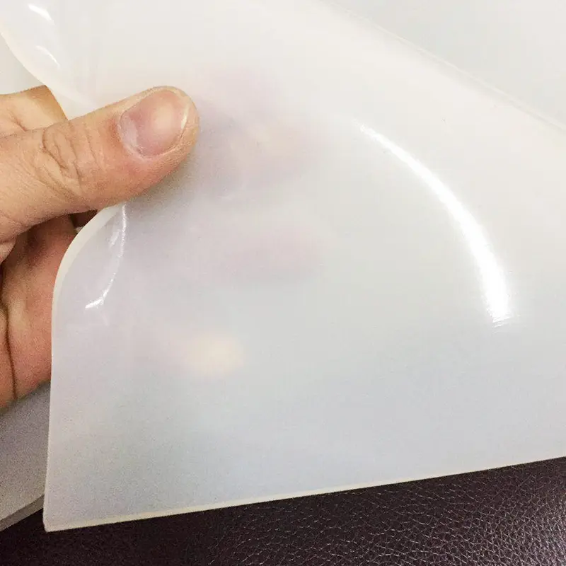 Lámina de goma elástica de silicona Lámina de goma flexográfica Lámina de goma silicona