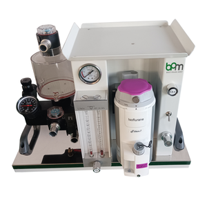 Macchina veterinaria portatile portatile dell'anestesia per gli ospedali medici attrezzatura di monitoraggio veterinaria essenziale - Product Image 1