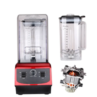 Low Noise Commerciële Heavy Duty Baby Food Processor Vruchtensap Blender Ice Crusher Machine Maker High Speed Food Blender