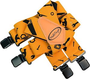 Bretelles pour homme MELOTOUGH, 4 clips, bretelles pour pantalon, bretelles en forme de X, bretelles de travail - Product Image 5