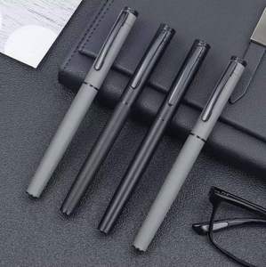 High End Black and Gray Metal Ballpoint <b>Pen</b> with logo Business Signature Metal <b>Pen</b> Black Custom <b>Pens</b> Suitable for Office Work - Product Image 5