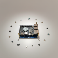 Placa Controladora de Pantalla de 5 Pulgadas para Raspberry Pi, MIPI DSI RK3566 Debian Linux 800x480 5V/12V Waveshare