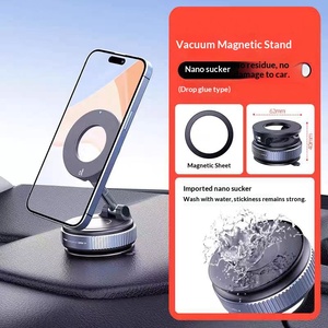 Vacuum Magnetic Phone Holder <strong>MagSafe</strong> Folding Washable Suction-Cup Live-Streaming Shooting Standard <strong>Car</strong> Windshield <strong>Mount</strong> - Product Image 6