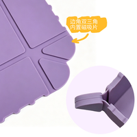 Tapis de table multifonction pliable personnalisé en silicone magnétique résistant à la chaleur, tapis épais pour casseroles