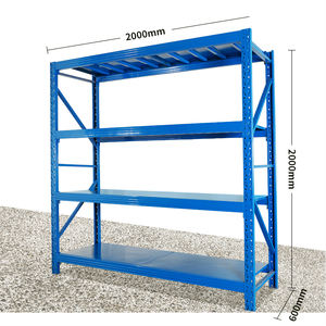 قابل للتعديل بولتليس ستيل ، نظام أرفف لتخزين المستودعات للخدمة الشاقة مع حماية من التآكل - Product Image 6