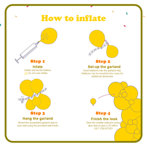 Wholesale Latex <strong>Balloon</strong> Set Birthday Party Decorations Theme Set Solid Yellow Color <strong>Balloon</strong> Arch Kit Happy Birthday <strong>Balloon</strong> Set - Product Image 6