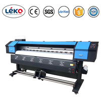 1,8 m 1,9 m 3,2 M xp600 i3200 cabezal de impresión 1440DPI Eco solvente impresora para plotter ancho vinilo envoltura Flex Banner póster papel tapiz