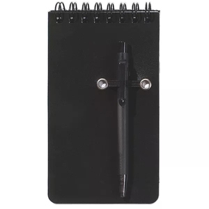 Cubierta de papel creativa Bloc de notas Cuaderno de bobina impermeable con bolsillo con solapa Lindo organizador Pantalones Tamaño A7 <span class=keywords><strong>PP</strong></span> Cubierta para promoción de regalo - Product Image 3
