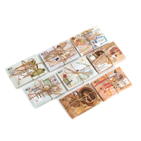 Autocollants vintage multi-matériaux pour journal, journal esthétique, scrapbooking, fournitures scolaires, papeterie, 60 pièces