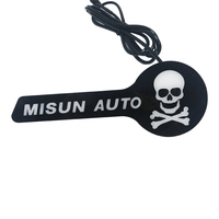 Insigne de calandre avant pour voiture Emblem Flow RGB LED Car Bumper Light