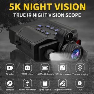 Synnatrexor Z10 10X Zoom Numérique 10000mAh Batterie Imagerie Thermique 600M 5K True IR Vision Nocturne Portée avec Écran 3.99" - Product Image 6