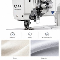 Machine à tricoter circulaire industrielle 1,5 m/s, grande largeur 120 pouces, calibre 2,5G à 16G pour la fabrication de tissus en coton et polyester