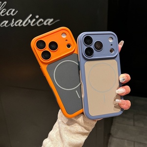 เคสโทรศัพท์แม่เหล็กแบบด้านลายจุดใหม่สำหรับ iPhone 18 17 13 Pro Max 14 15 16 Plus พร้อมฟิล์มเลนส์ HD ป้องกัน - Product Image 6