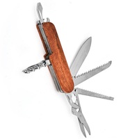 Couteau pliant multifonctionnel MT-1085 en gros, outil pliable, porte-clés, couteau de poche pliant