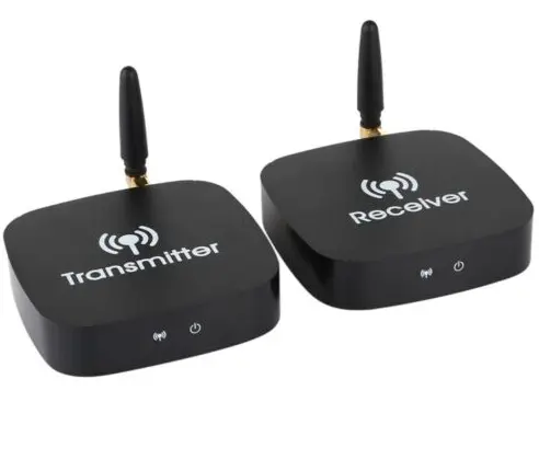 2.4/5GHz kablosuz WiFi HDMI AV gönderen ses Video vericisi alıcısı genişletici