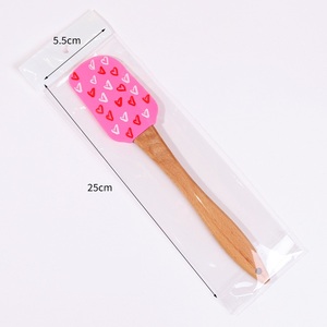 <strong>Custom</strong> Pattern Food-grade Nonstick pink Silicone Spatula Pastry Baking <strong>Tools</strong> for Kitchen <strong>Cake</strong> <strong>Tools</strong> - Product Image 5