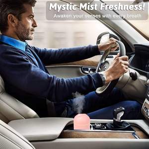 Humidificateur personnel portable mignon à brume fraîche, mini humidificateur d'air pour voiture de 220 ml, vente en gros d'usine - Product Image 5