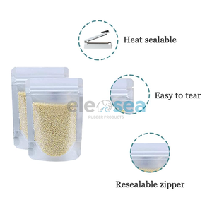 Sachet Doypack PE Imprimé par Gravure Personnalisé 13*20cm, Anti-humidité, <span class=keywords><strong>pour</strong></span> Aliments <span class=keywords><strong>pour</strong></span> Animaux, Bonbons, Noix, Sucre, avec Fenêtre Transparente sur une Face - Product Image 5
