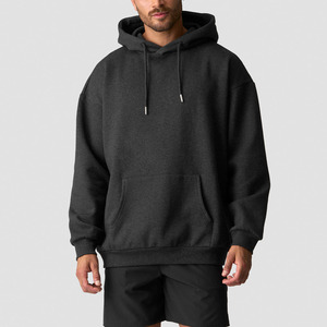 Sweat-shirt à capuche oversize pour homme, streetwear épais, décontracté, vente en gros, prix abordable - Product Image 4