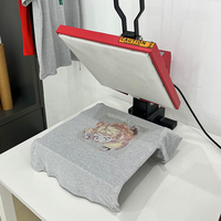Presse à Chaud Électrique Semi-Automatique Compacte pour T-shirts, Casquettes et Chaussures - 110V/220V, Nouveauté en Afrique du Sud